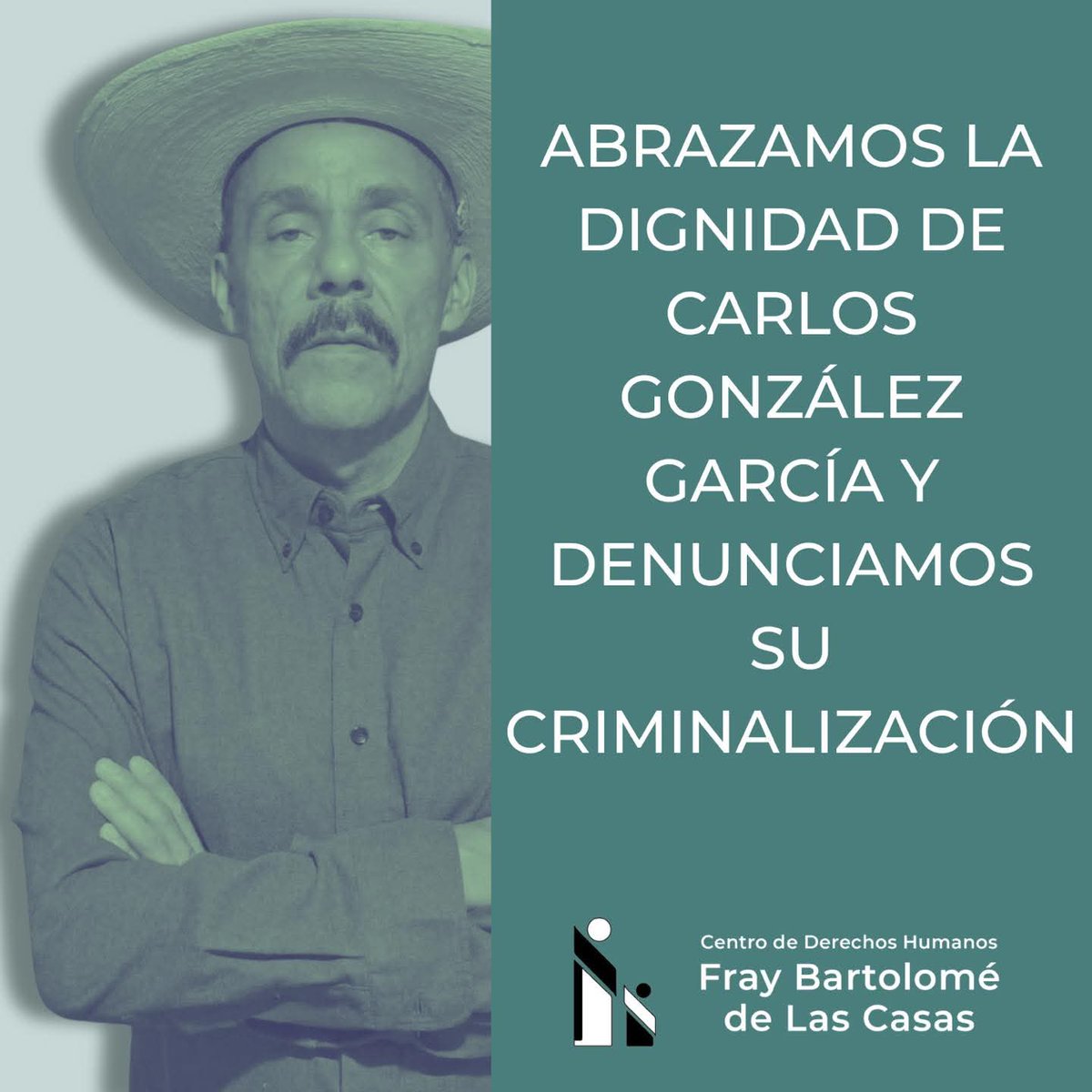 Desde el Centro de Derechos Humanos Fray Bartolomé de Las Casas, nos solidarizamos profundamente con el compañero Carlos González García, abogado, defensor del territorio y asesor jurídico del CNI, ante los recientes actos de criminalización en su contra.
 frayba.org.mx/solidaridad-ca…