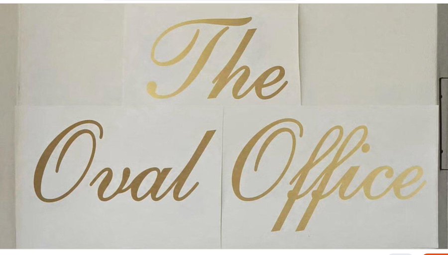 dieworkwear's tweet image. this looks like a trick daffy duck would put up to get bugs bunny into &quot;the oval office&quot;