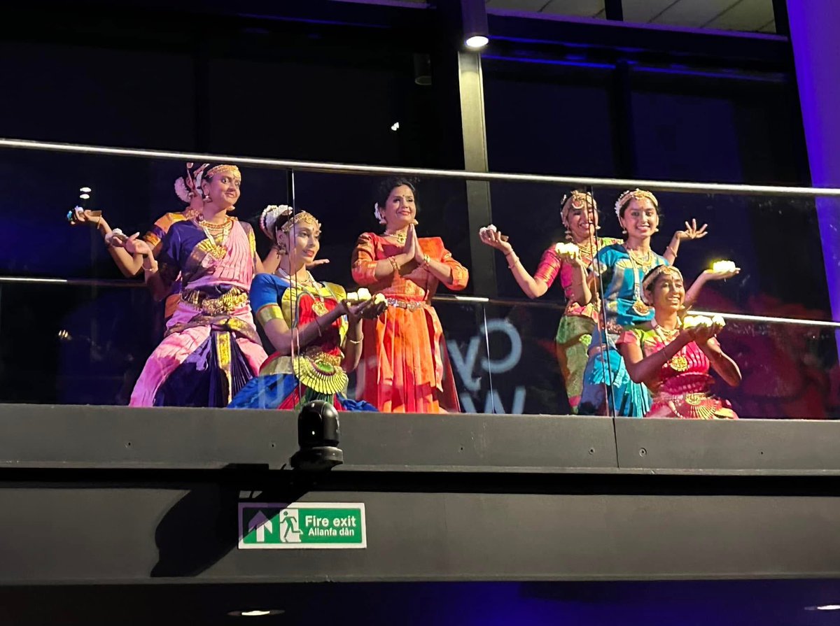 TriptiMegeri's tweet photo. It was a great pleasure to attend the vibrant Diwali celebration organised by the @WelshGovernment in association with @hciwales Capt. Raj Aggarwal. 

The Rt Hon Deputy First Minister Huw Irranca-Davies &amp; @hciwales extended their warm Diwali greetings to the Indian diaspora. https://t.co/s9g9V7psX0