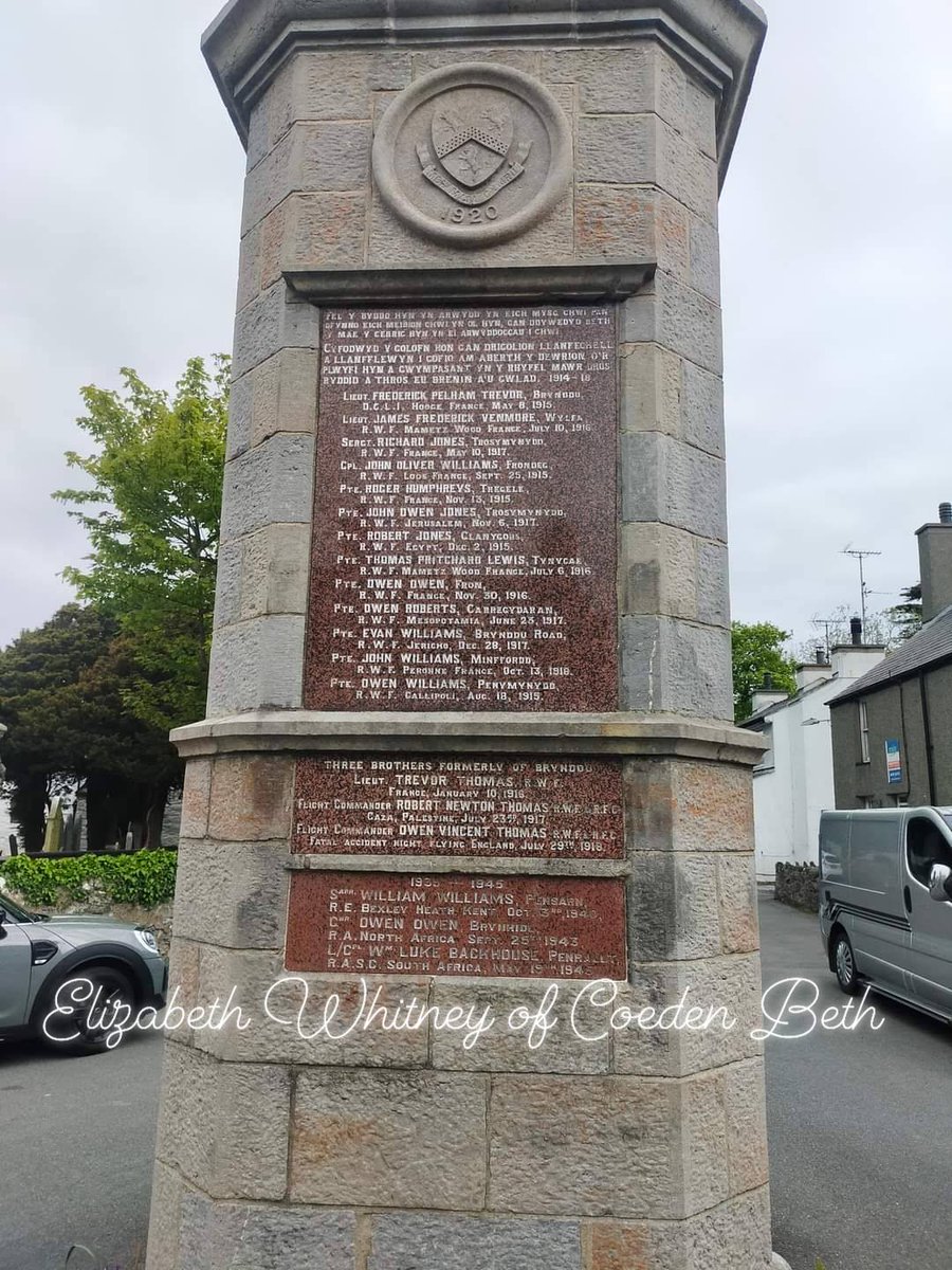 War Memorial, Llanfechell, Anglesey.
#WeWillRememberThem #Llanfechell #Anglesey #WorldWarOne #WorldWarTwo