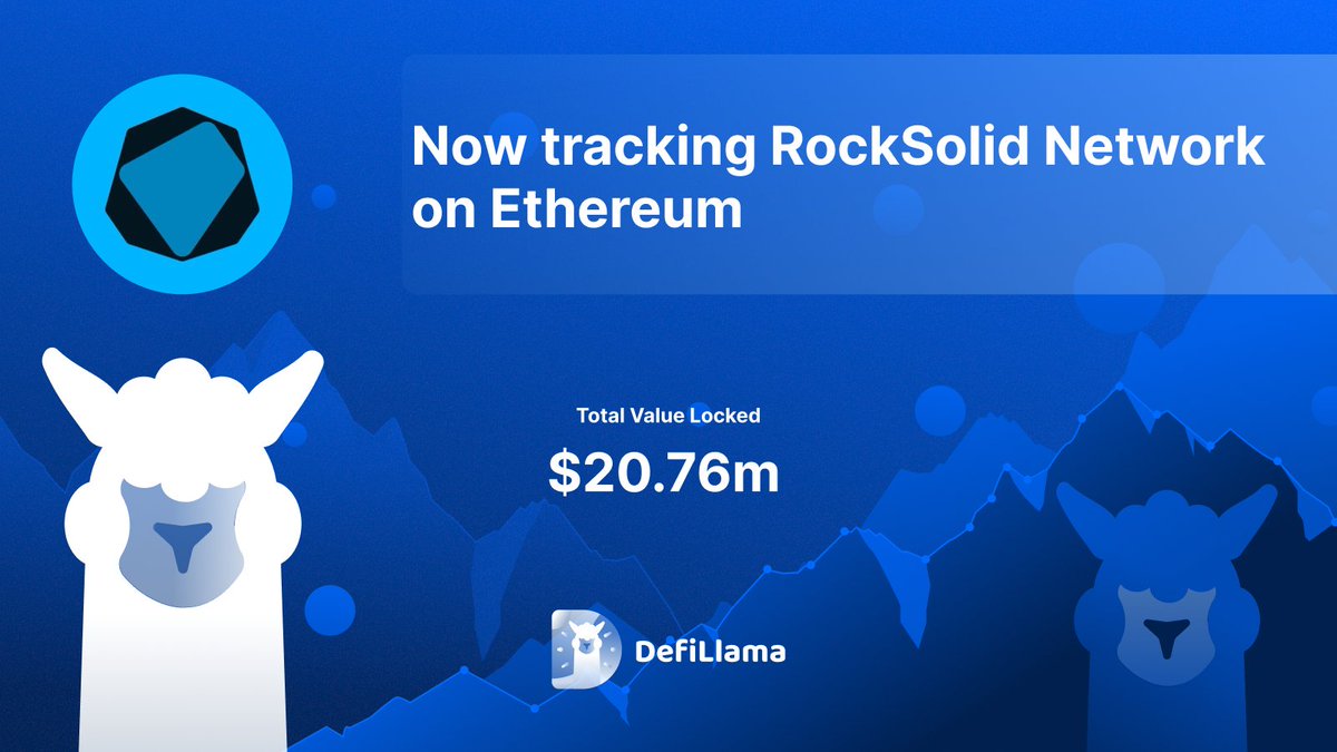 Now tracking <a href="/rocksolidHQ/">RockSolid Network</a> on <a href="/ethereum/">Ethereum</a> 

RockSolid is a single-click integrated DeFi Vault platform that makes it simple for users to access the best DeFi rewards