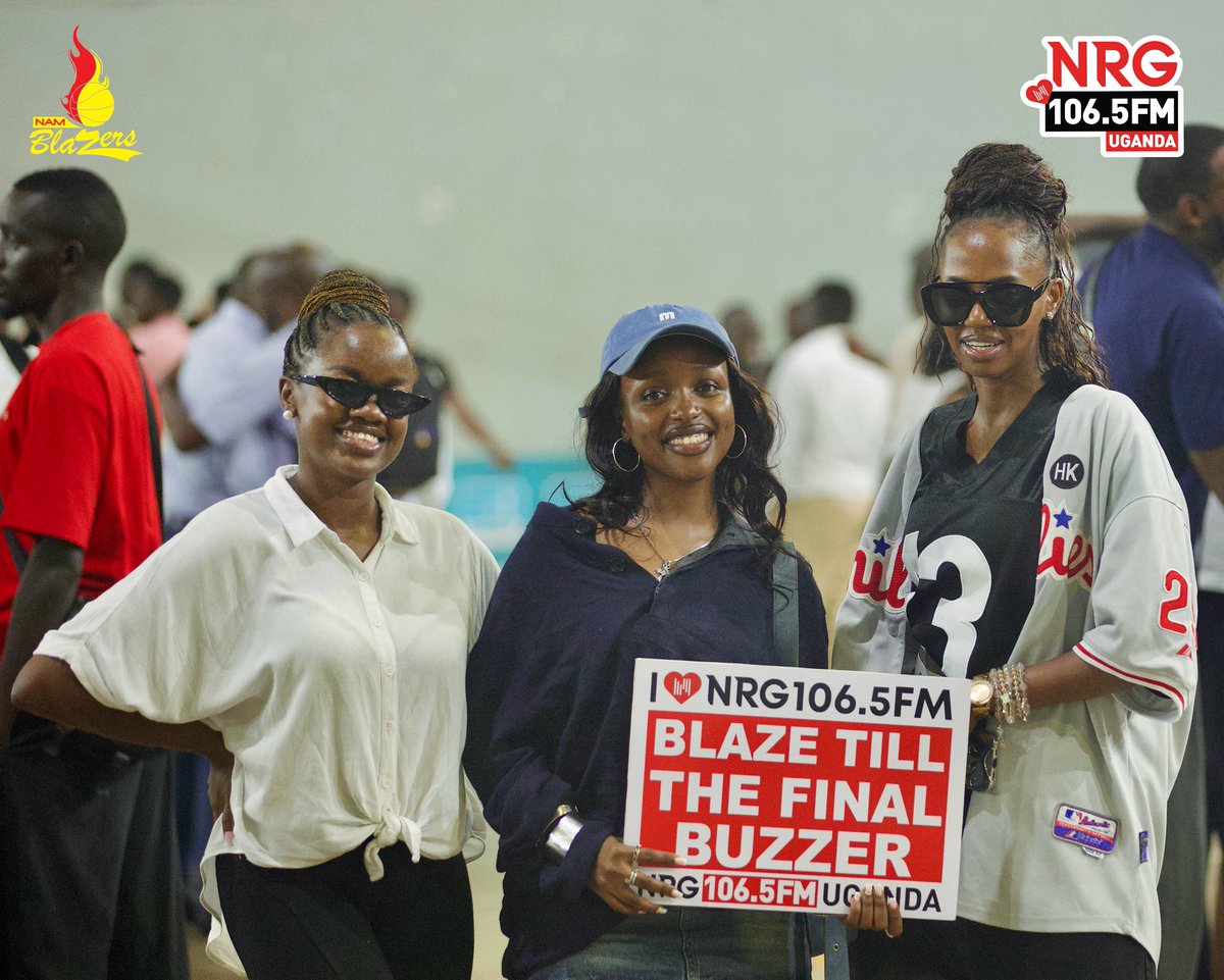 nrgradioug's tweet photo. You turned every game into a home game 🏀🙌🏽.
Thank you for being the loudest, proudest and most loyal fans ❤️🏆.
@Namblazers 

#NRGRadioUG ||#BlazingUp https://t.co/800DxqLwyt
