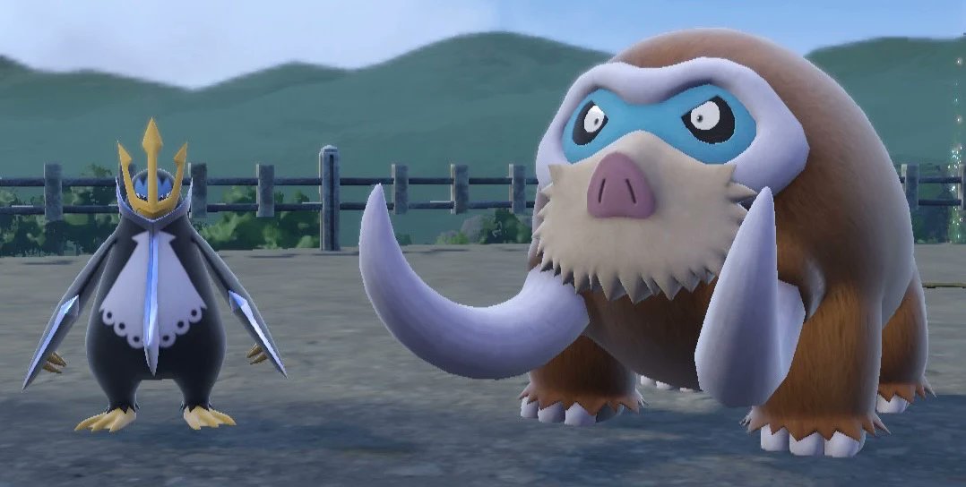 Jester_Pyro_Bun's tweet photo. Empoleon &amp; Mamoswine :3

#Pokemon #PokemonScarletViolet #Empoleon #Mamoswine https://t.co/16A2FpBk93