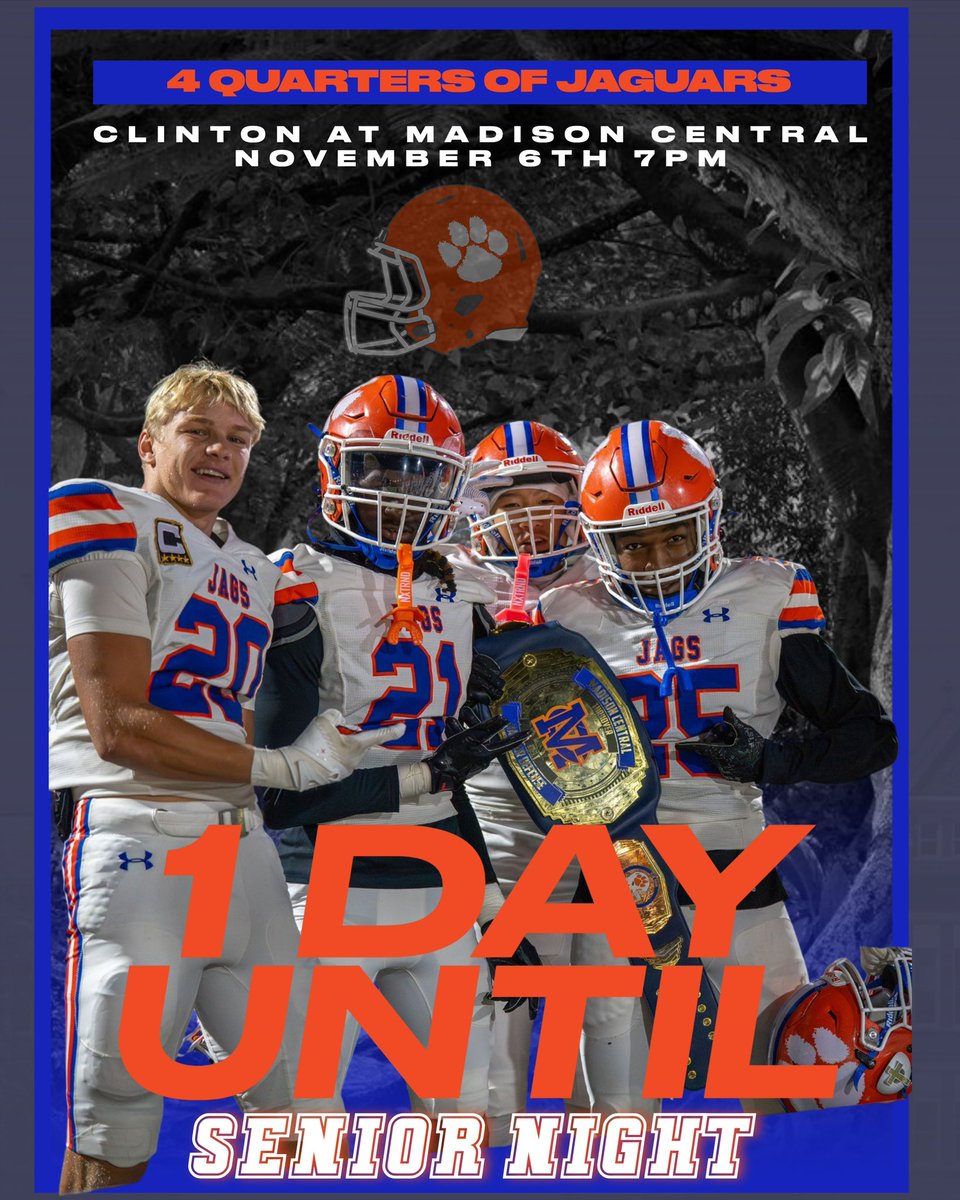 One more sleep until Gameday #RegionPlay #GoJags #Juice #SeniorNight