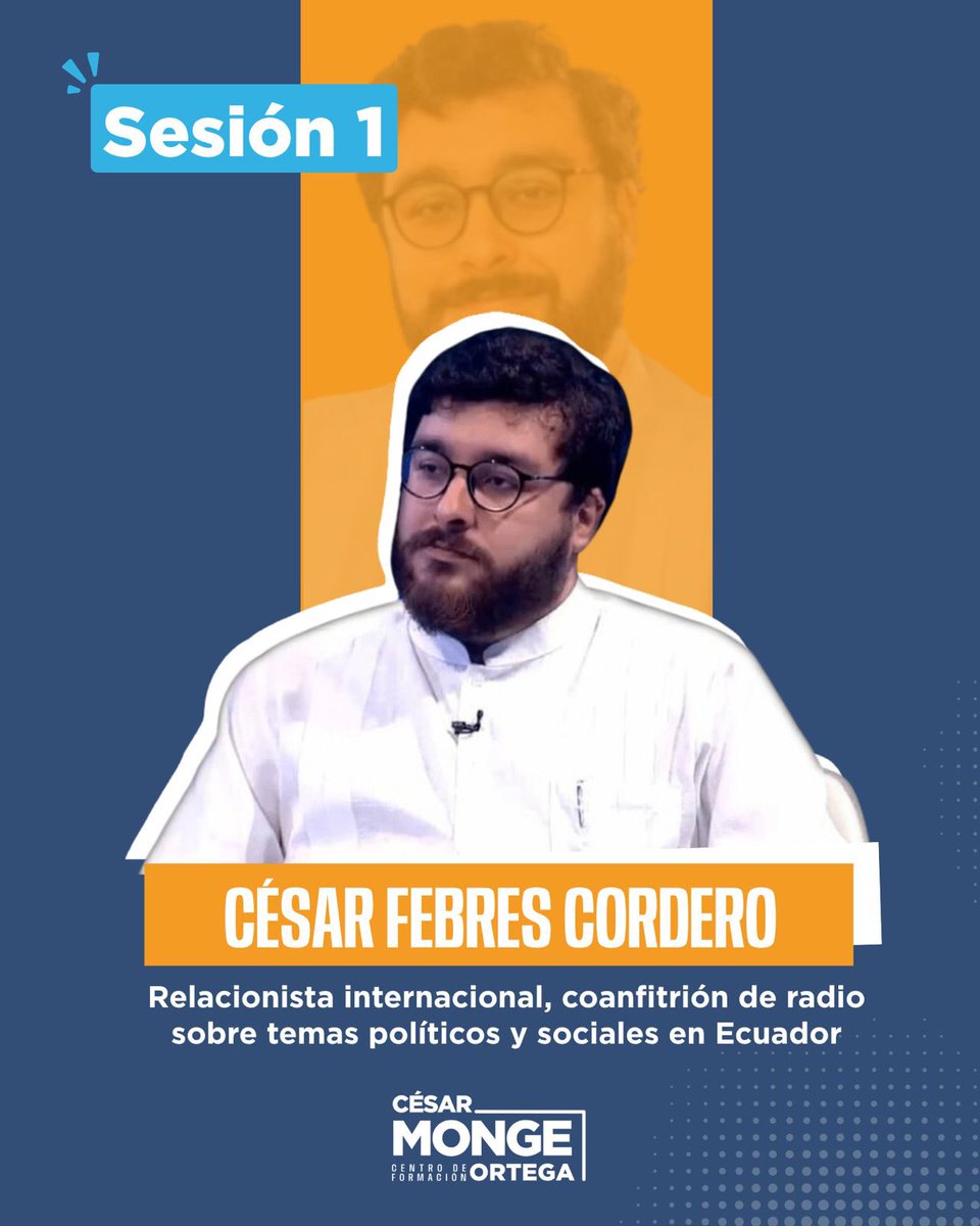 CFCesarMonge21's tweet image. ¡Es hora de Conectarnos! 💥
Mañana, Jueves 6 de Noviembre, comienza Conectados Edición 2.
 
Conoce a nuestros ponentes:
✅ Bettina Horts 
✅ César Febres Cordero 
¡Seguimos formando líderes para el futuro! 🇪🇨 
#Conectados #CFCésarMonge
