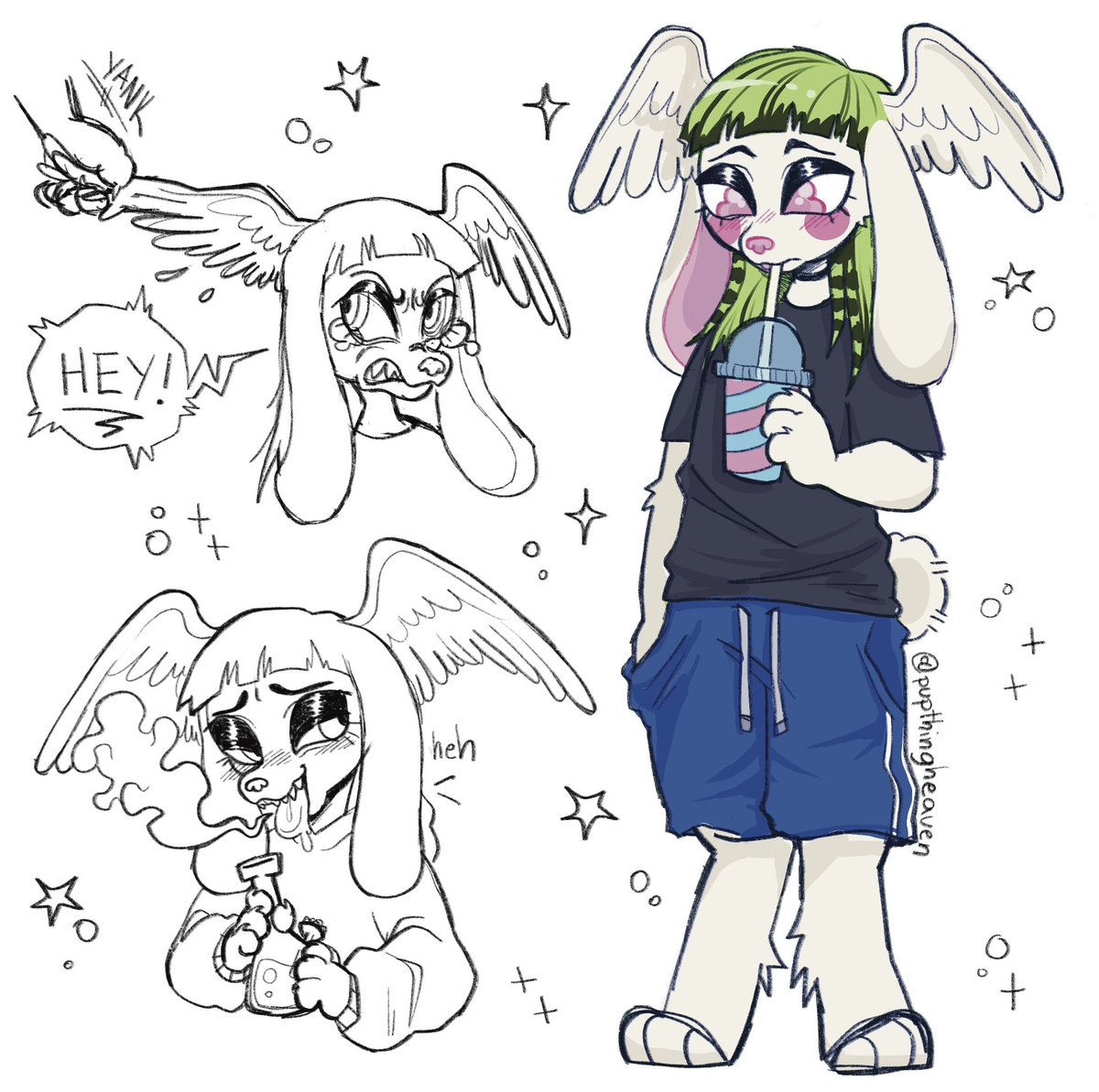 my boy Pupthing (it/he)
dumb little thing