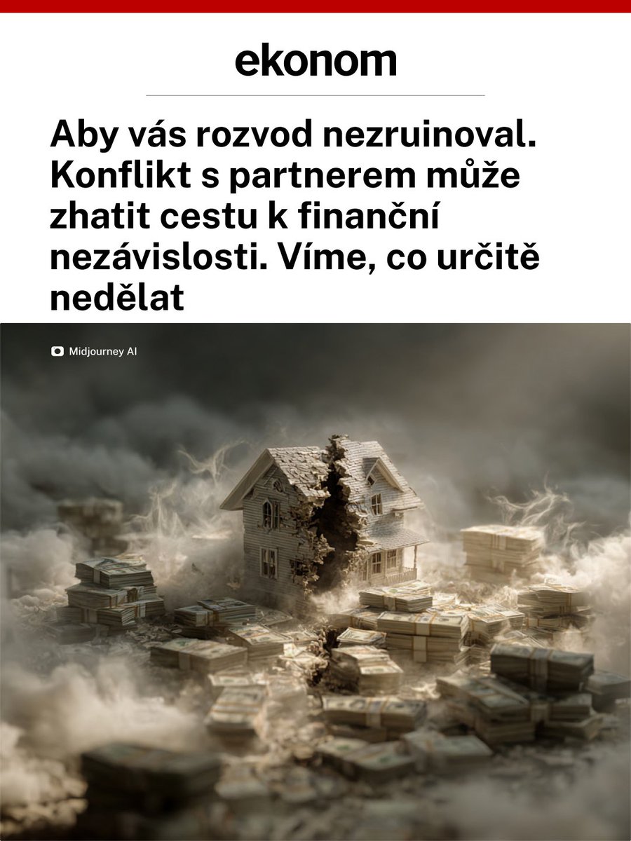 🏠 Už chci mít klid. To je věta, která může při rozvodu stát statisíce. Nemá cenu vzdávat se majetku, pokud to není nutné. Ani se jej snažit udržet za každou cenu. 👉 ekonom.cz/c1-67808980-ab…