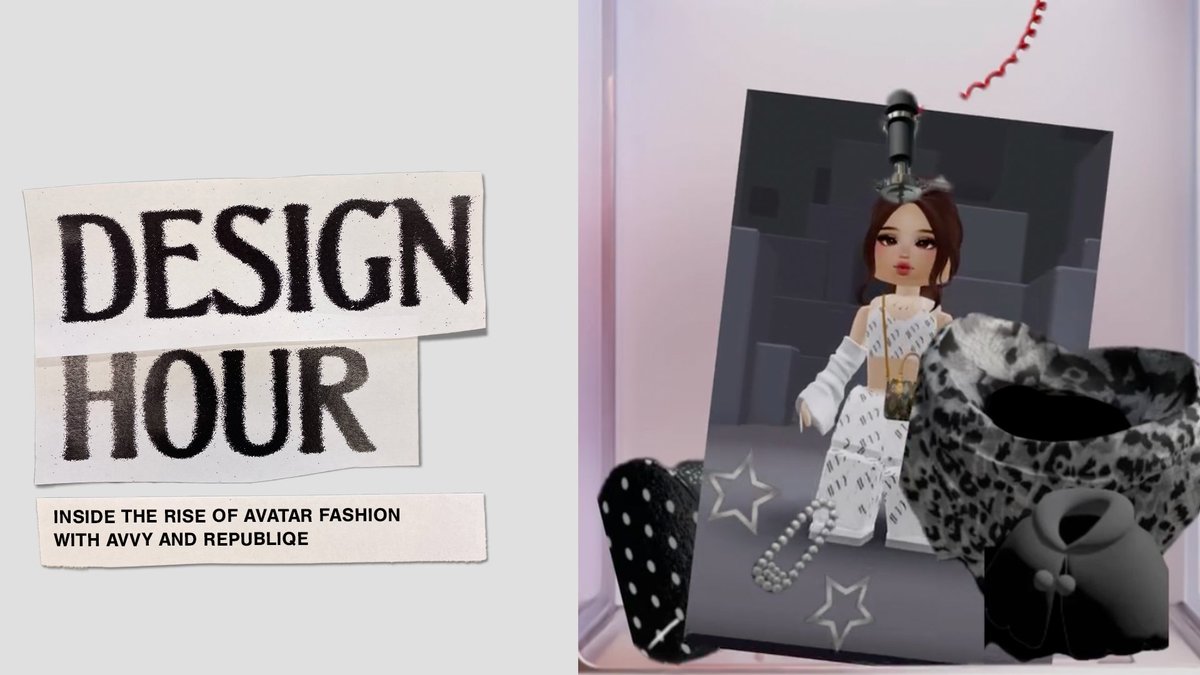 We can't wait to hang out with <a href="/the_SYKY/">SYKY</a> tomorrow and share all things AVVY at DESIGN HOUR • We invited our friends at <a href="/RepubliqeC/">republiqe Digital Fashion</a>  to come share more <a href="/Roblox/">Roblox</a> design vibes 🔗 RSVP syky.com/syky-magazine/…