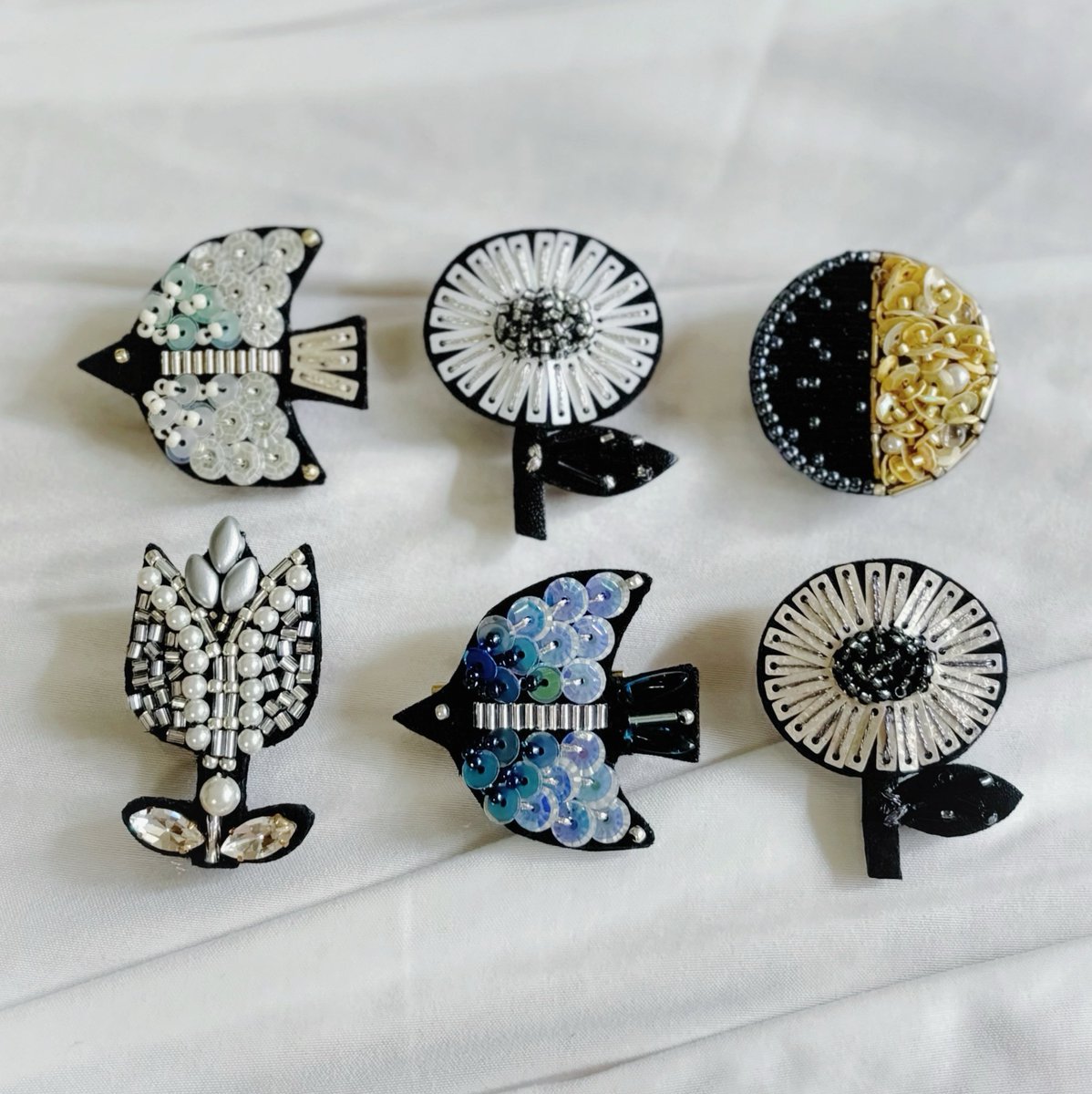 新品未使用 celeste mogador ティーストランプ刺繍ブローチ 新品未使用 celeste mogador トランプ刺繍ブローチ 新品未使用 celeste