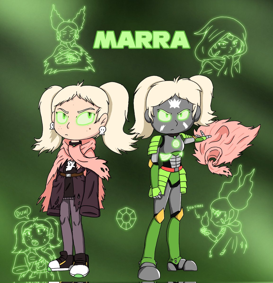 SuperJon64Ultra's tweet image. Meet the Marra! #hildatheseries #hildafanart #hildanetflix #hildamarra