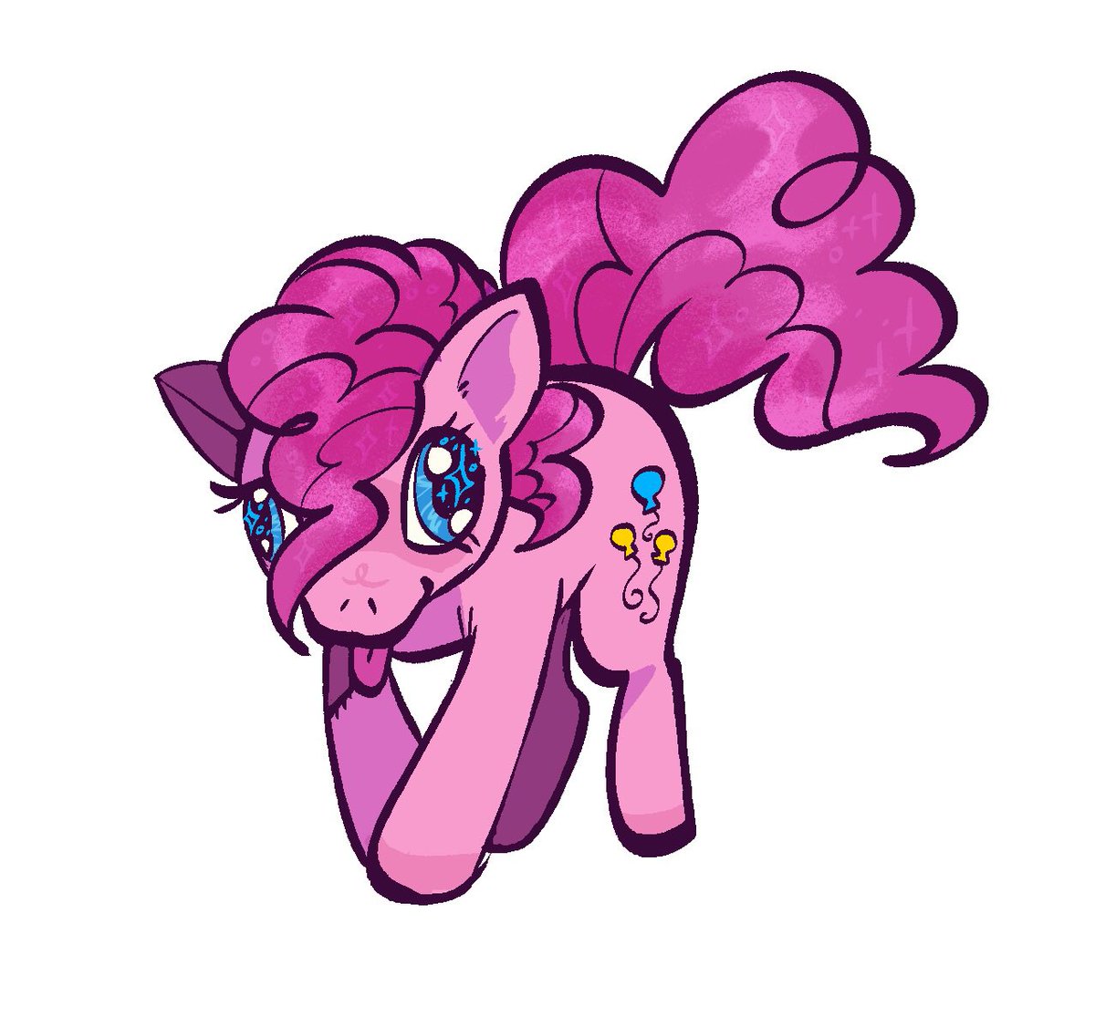 Candyfae_'s tweet photo. The Pink dingus #mlp https://t.co/5uRY1poAII