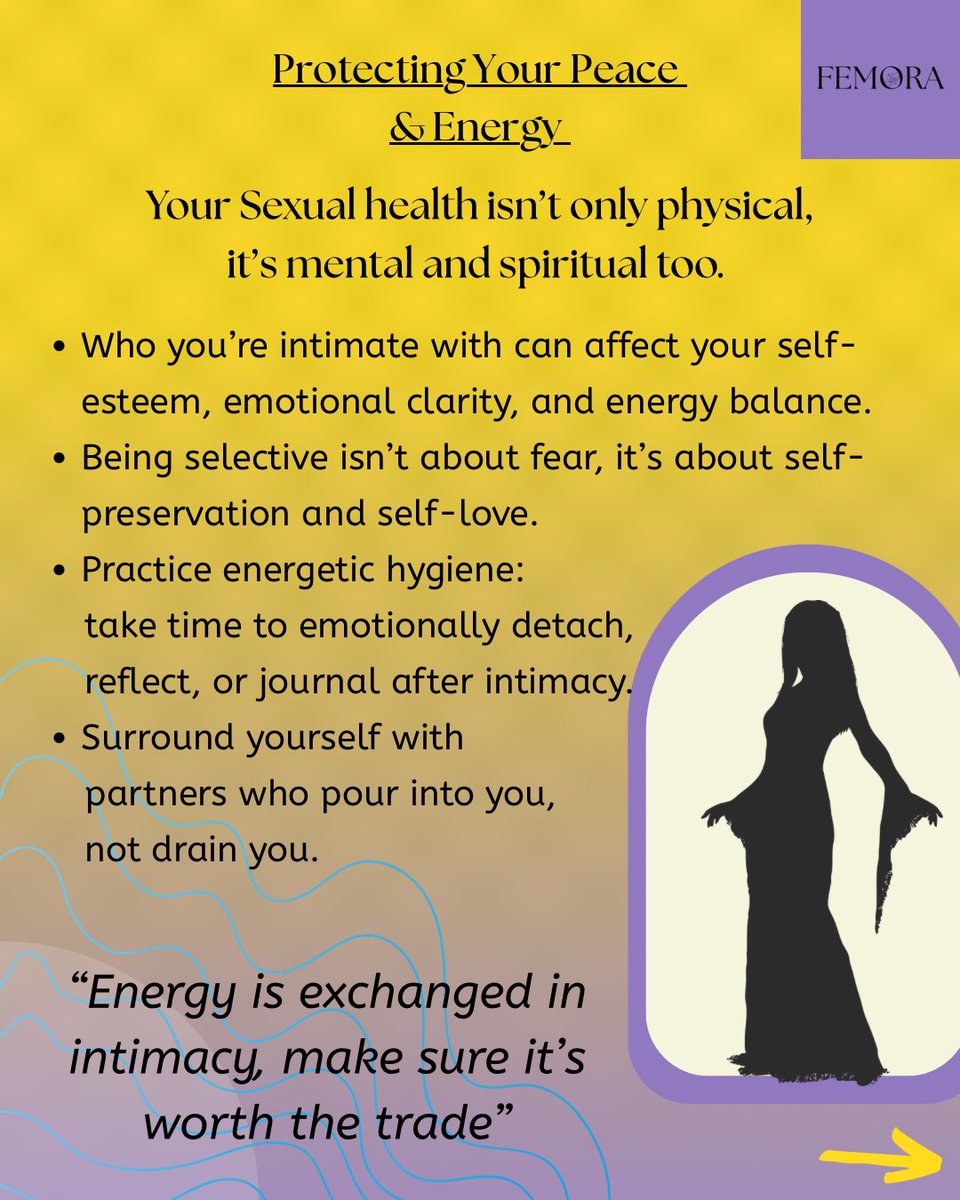 TalkToFemora's tweet image. Pleasure &amp;amp; Protection in 2025 isn’t optional — it’s the standard.
We’re choosing alignment, awareness, and authenticity in AND out of the bedroom.

#Femora #SexualHealth2025 #PleasureAndProtection #SafeSexIsSexy #WomenEmpoweringWomen