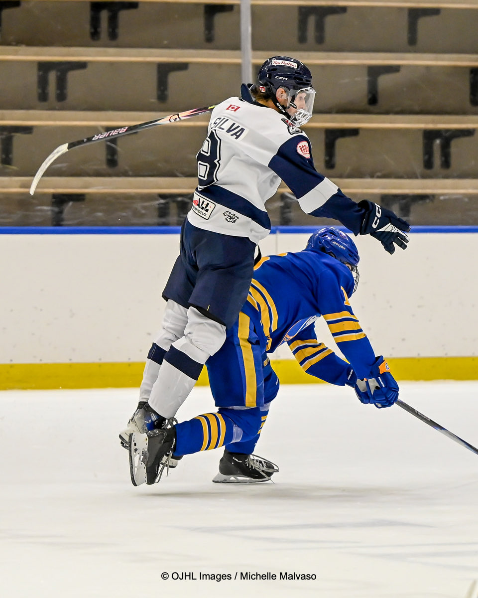The <a href="/JrSabresOJHL/">Buffalo Jr. Sabres</a> score in the 2nd OT to win the <a href="/OJHLOfficial/">OJHL</a> game over the visiting <a href="/HuskiesJrA/">Haliburton County Huskies</a>