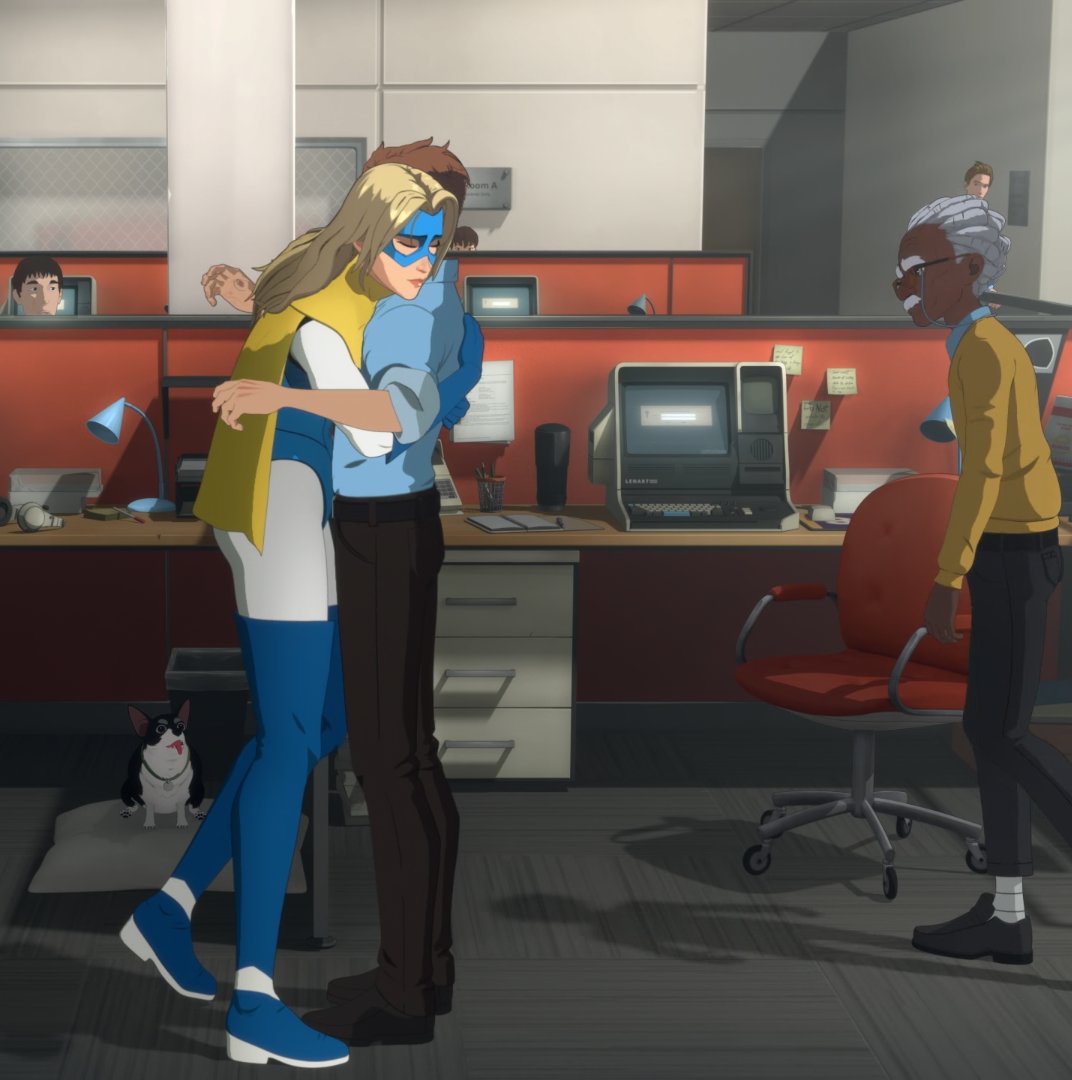 grimoire_eis's tweet image. bowing down to put her arms under his shoulders rather than over 😭
it&apos;s hard to explain you just have to get it
#dispatch