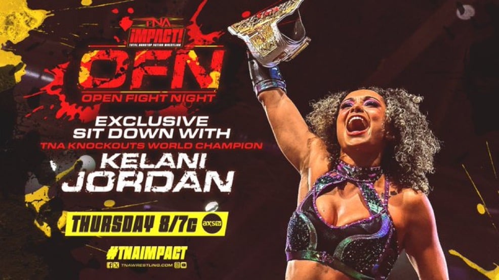 divadirt's tweet image. Kelani Jordan Segment Added To TNA Open Fight Night dlvr.it/TP5kKd #Headlines #ImpactWrestling #TNA