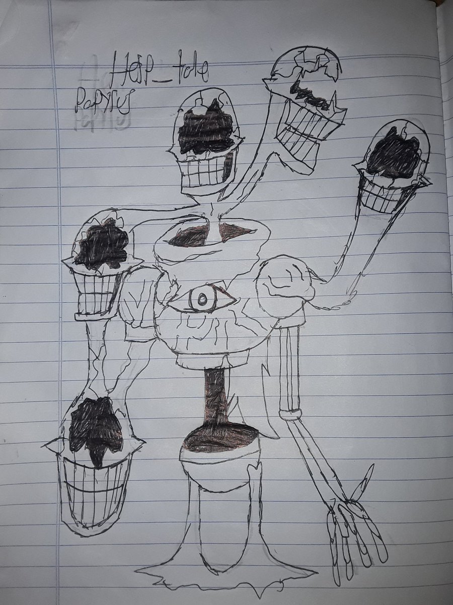 Lapastasecome's tweet photo. Papyrus de Help_tale
#helptale #UndertaleAu #TheGreatPapyrus https://t.co/BPSC5xD1iL