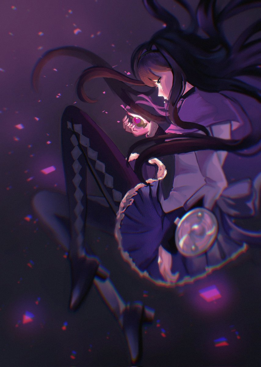 Started working on this print a REALLY long time ago 😭and only finished it now

#Homuraakemi #MadokaMagica