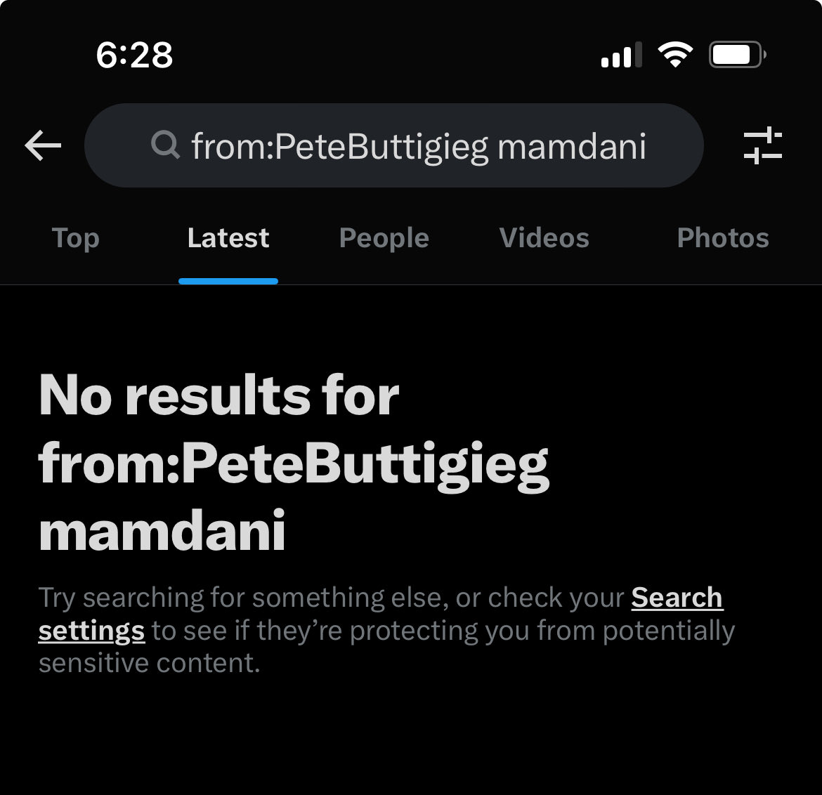 No mention of Mamdani in sight, that’s quite the choice. You’re telling on yourself, Pete!
