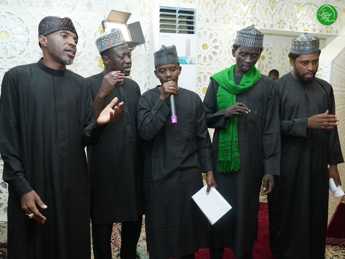 SZakzakyOffice's tweet photo. The leader, Sheikh Ibraheem Zakzaky (H), delivered a speech on the occasion of the martyrdom of Sayyida Zahra (S) at his residence in Abuja, on Wednesday, 14th Jumada al-Ula 1447 (November 5, 2025). https://t.co/wpO8mCzKba
