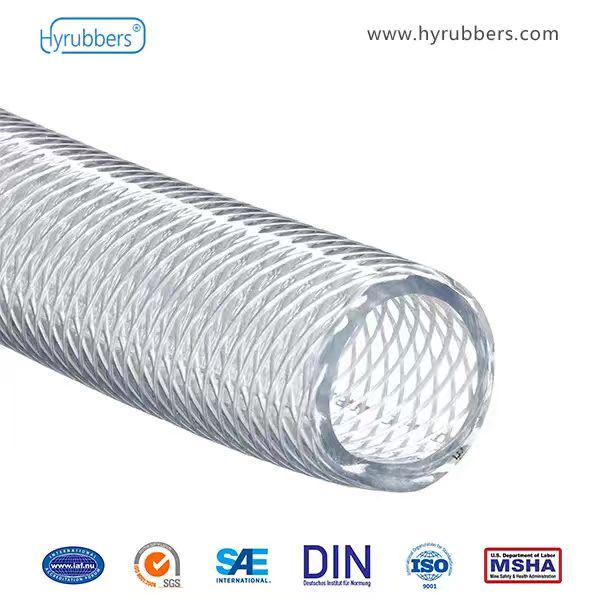 HYRUBBERS's tweet image. 💧【HYRUBBERS PVC Fiber Strength Soft Hose】
High transparency design, clearly visible fluid flow🔍
Flexible and lightweight💪, abrasion &amp;amp; acid/alkali resistant⚗️, UV resistant☀️

#HYRUBBERS #PVCHose #FiberReinforcedHose #ClearHose #IndustrialHose #AbrasionResistant