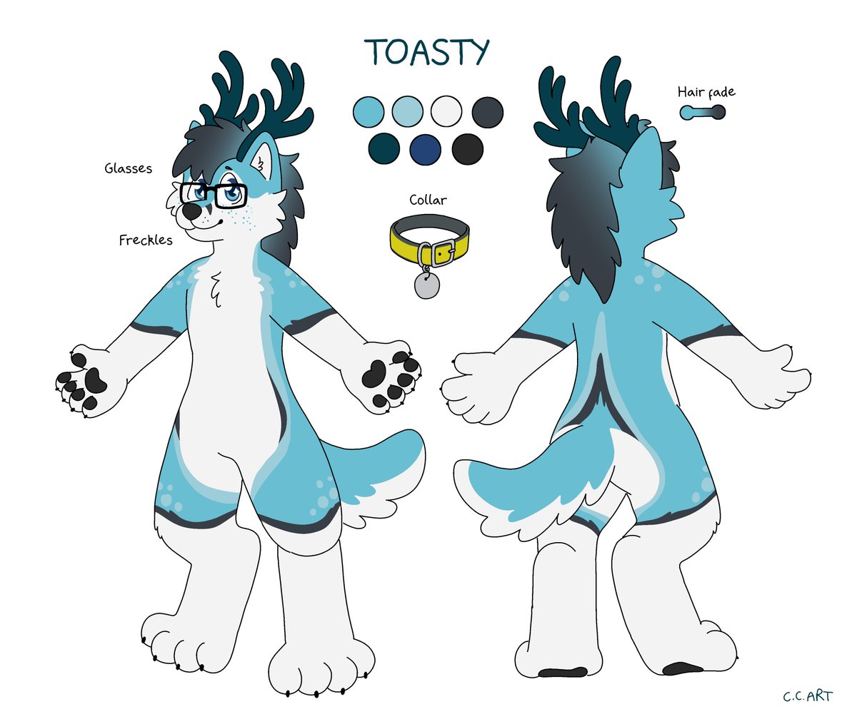 toasty_am's tweet image. fluff ball 🦌🐕🦊
    by: @ccartstuff 

I've always wanted to have a sona like this, and I'm glad that it was finally made possible. ❤️🔥