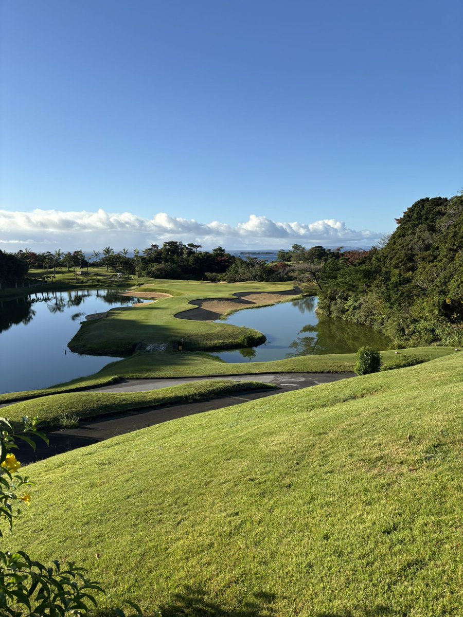 _yuukyo's tweet photo. 沖縄旅行⛳️
3日目は、ホテルにある
ゴルフコース⛳️
海が見えるコースと、山のコース。
キレイ😍暑い🥵キレイ😍暑い🥵
#カヌチャリゾート
#沖縄県 https://t.co/IfeGmR2xbm