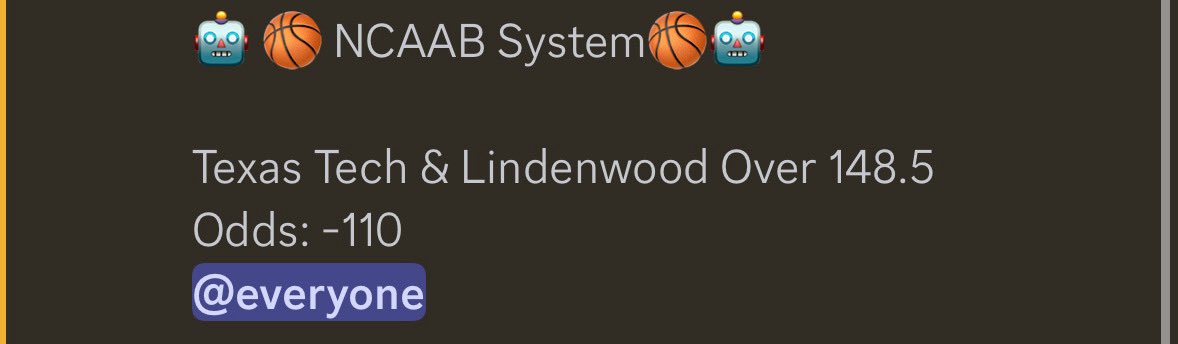 JB_Locks1's tweet image. 🎉🔥 WIN ALERT 🔥🎉
We locked in the Texas Tech Red Raiders Over on the game total and we got paid ✅
They brought the offense, the pace, the buckets — total went OVER.
💰 Ride the wave. Stay locked in. #LetsGoTech #OverWin #NCAAB 🎯

whop.com/checkout/plan_…