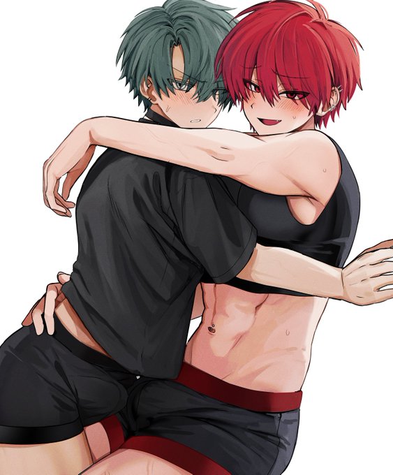 新しい液タブお試し✍️この絵は同人の表紙にするかも 