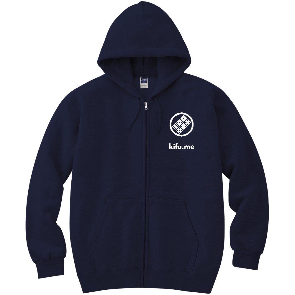 kifu.me ジップアップパーカー │ オリジナルTシャツのUp-T market.up-t.jp/68f707f639919 #アップティーマーケット