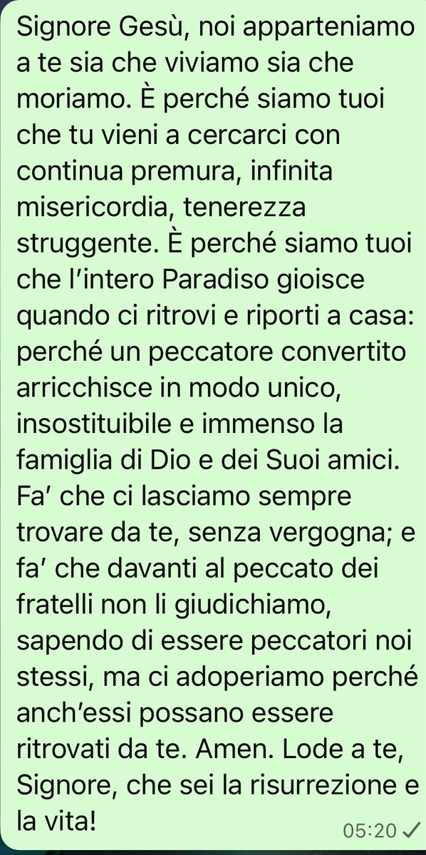 pregarelaparola's tweet image. #pregare la Parola di oggi: ci cerchi e ci trovi perché siamo tuoi 🐑 🪙 
#VangeloDiOggi #vangelodelgiorno