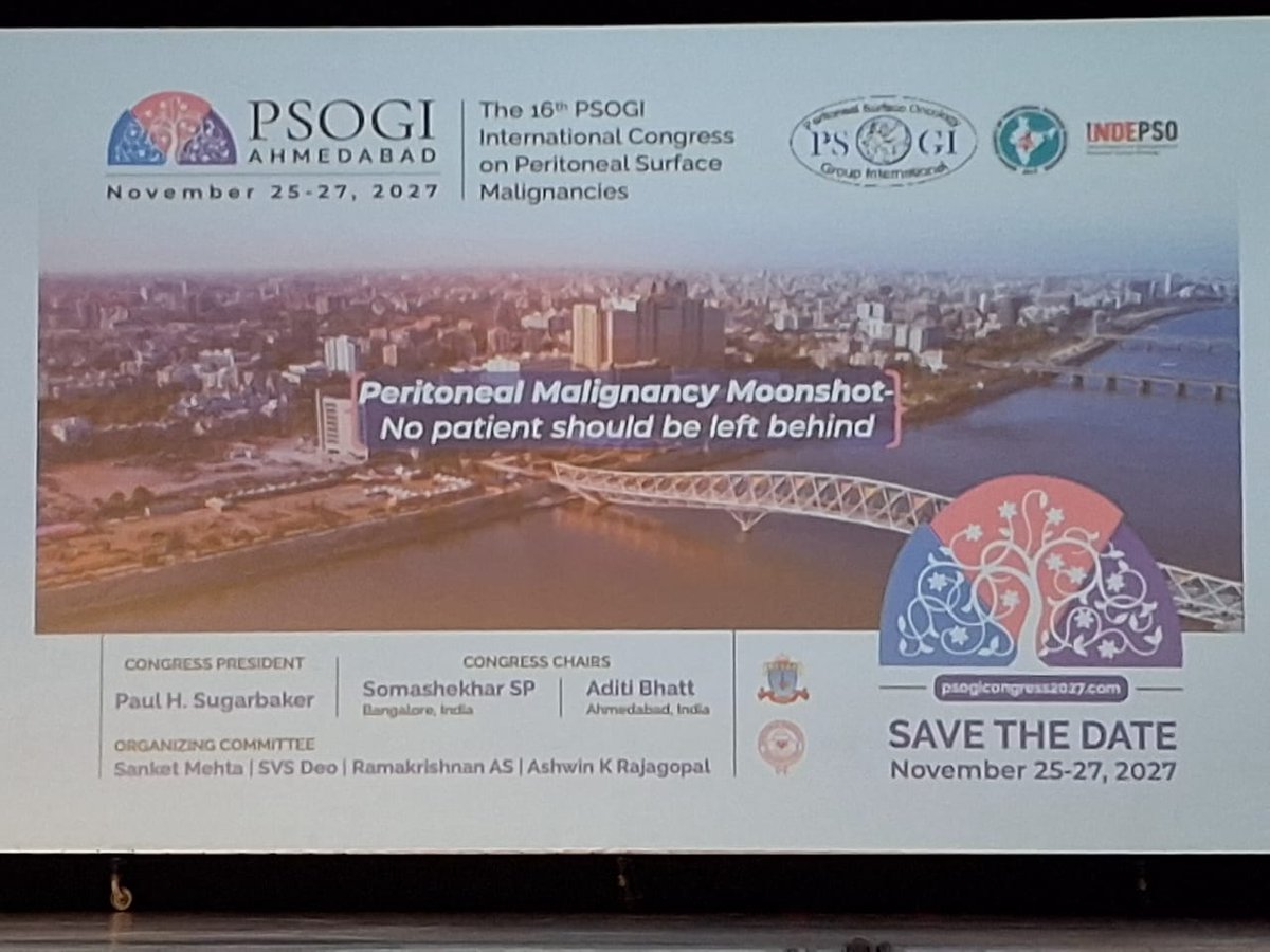 MufaddalKazi's tweet image. Met old friends and new colleagues for collaboration. See you all in PSOGI 2027 India. 
Register now