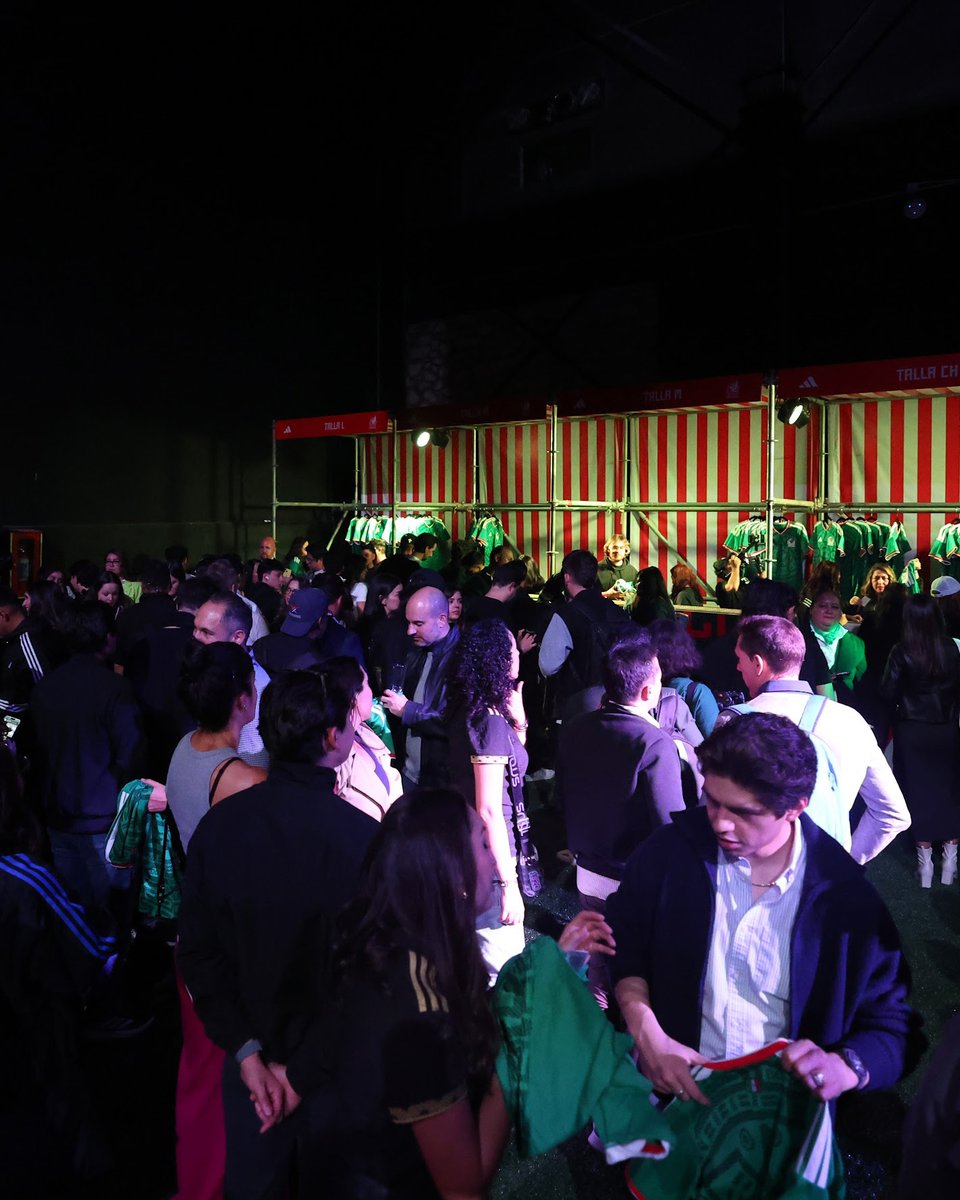 ¡Evento espectacular para comprar una playera espectacular!💚🇲🇽

Adquiere ya tu jersey en adidas.mx