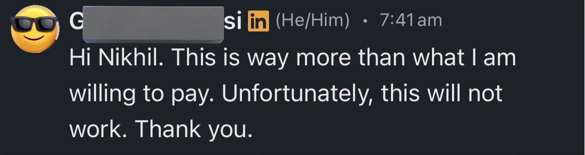 thinkwithnikhil's tweet image. almost got a remote contract to fix PLG at a US based AI startup. but lost it 🥲