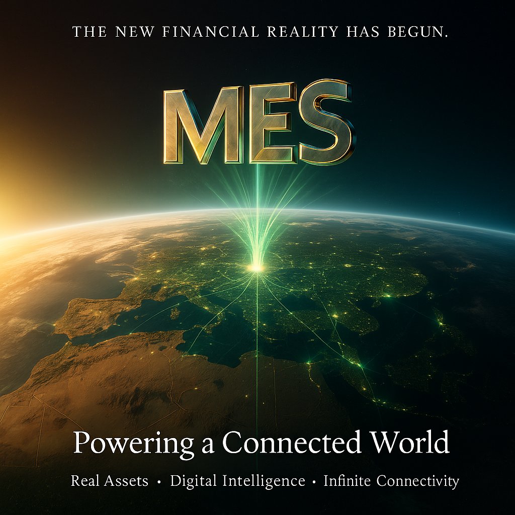 MESweb3's tweet image. 🌍 The new financial reality has begun.
⚡ MES connects real assets, digital ecosystems, and global energy.
💎 Infrastructure for the future built today.
🔗 Learn more: linktr.ee/MESofficial