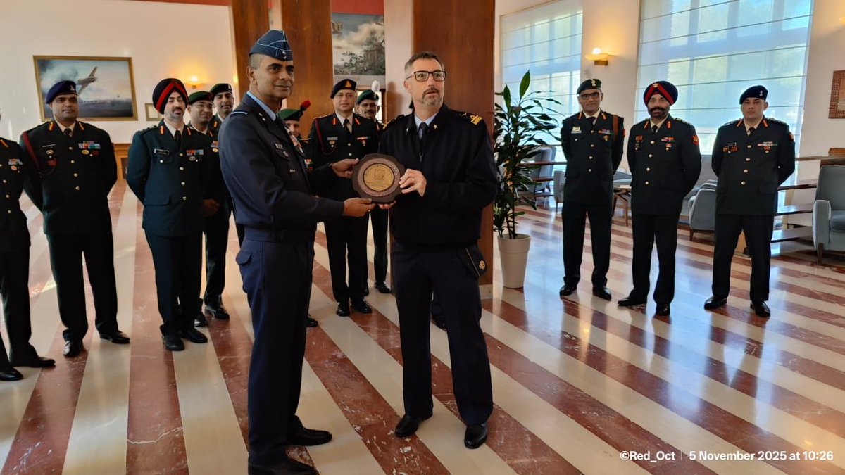 ia_awc's tweet image. Strengthening India–Italy Defence Cooperation 🇮🇳🤝🇮🇹  
A delegation of officers from India’s #AWC visited prestigious Italian military institutes, Istututo di Scienza Military Arronauthche (ISMA) &amp;amp; Istituto Geografico Militare(IGM) @adgpi @artrac_ia @SpokespersonMoD @IndiainItaly