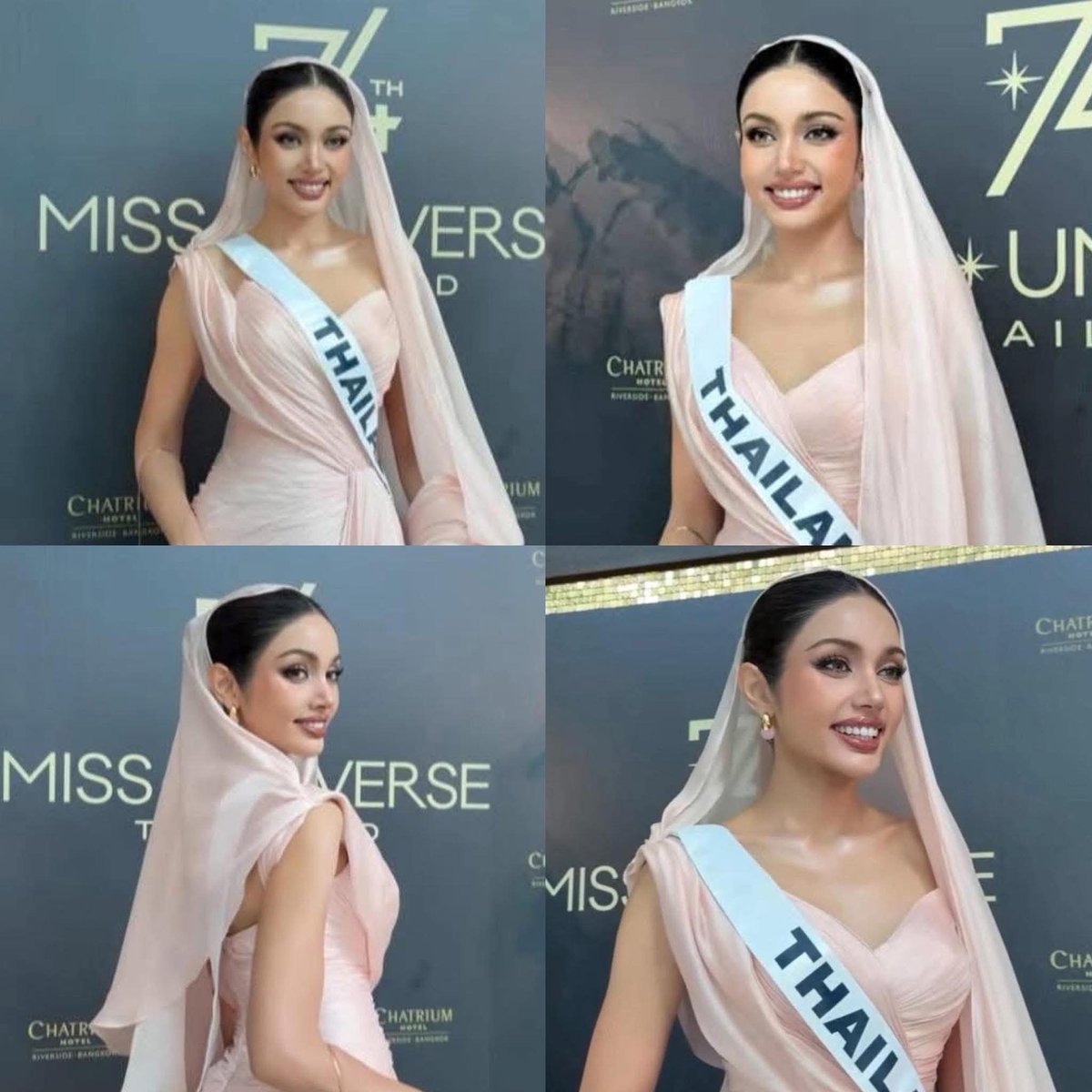 นังตัวดีฟื้นละ เมื่อคืนโกรธมาก เป็นติ่งมาแปดปี พูดปากเปียกปากแฉะว่าอย่าเอาชุดขนๆรุงรังปิดคอบ่าไหล่มาใส่ วันนี้แต่งหน้าเองชุดสวย ขอสวยๆแบบนี้ไปจนถึงไฟนอลนะจ๊ะ เชียร์กันต่อ 👑🤍🇹🇭
#MissUniverseThailand2025
#The74thMissUniverse #MissUniverse