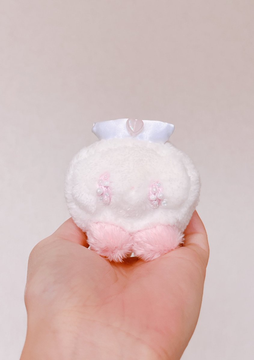 うさぎプラネット 聖・お蚕様 黒 ぬいぐるみ マスコット SNSで大人気