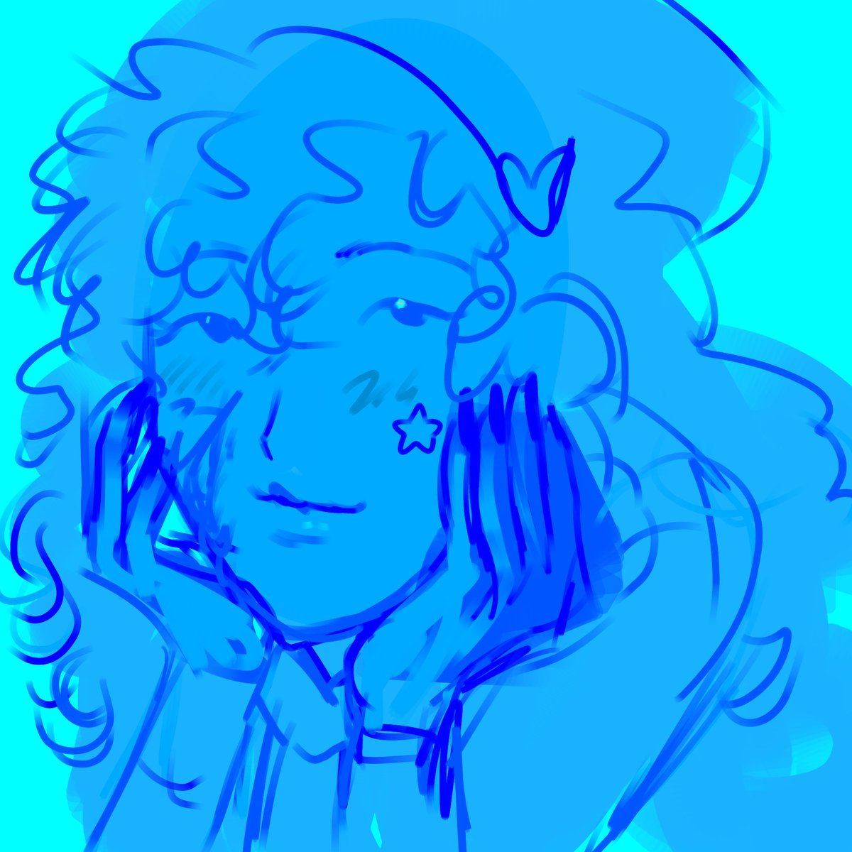 emsarchivee's tweet photo. Day 14 
fem bur..  shes so pretty and blue https://t.co/u9f6HHJRqf