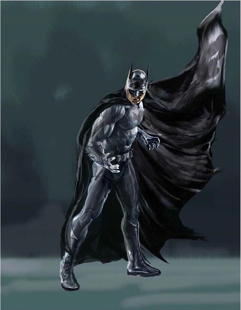 Batman’s design from George Miller’s unreleased Justice League film was peak…