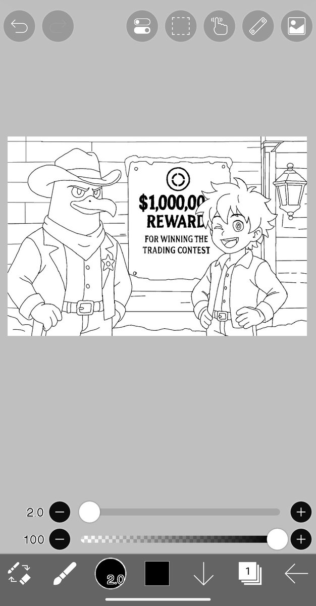 killua3zol's tweet photo. My new art work about @defiapp $1M in $home trading contest. Hope you like it. @doranmaul https://t.co/qApjapdORF