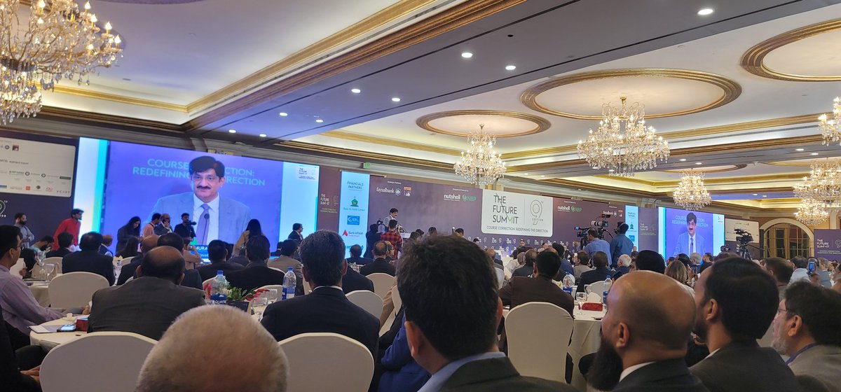 SyedKashifRafi's tweet photo. Attending 9th The Future Summit hosted by Nutshell Group. 
As great and marvelous work, Muhammad Azfar Ahsan and his team.

#Pakistan #nutshellgroup #TheFutureSummit #Karachi #GovernmentofPakistan #GovernmentOfSindh #leadership #LeadershipInAction #forbettertomorrow https://t.co/FxGGM659Pt