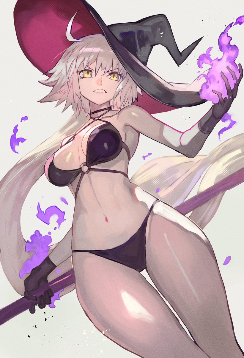 jalter is finished! that took less time than anticipated lol
Alt ver with The Bits in my fanbox for fanbox supporters as usual ^^ (link below)
#fgo #art #anime
happy halloween!
