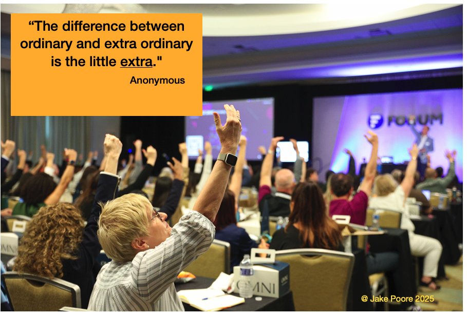 GOING THE EXTRA INCH

The gap between good and great isn’t a mile—
it’s an inch.

You don’t need to go the extra mile—
just an extra inch can create magic. ✨

Book Jake for your next workshop: wecreateloyalty.com/contact

#GoTheExtraInch #SmallThingsBigImpact