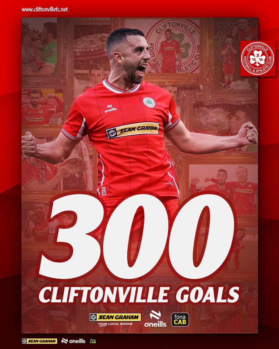 cliftonvillefc's tweet image. 🖼️ HANG IT IN THE LOUVRE (assuming all their security protocols have been fortified, of course)

Congratulations to Joe Gormley on becoming the first player in history to hit 3️⃣0️⃣0️⃣ goals for Cliftonville!

➡️ cliftonvillefc.net/2025/11/06/joe…