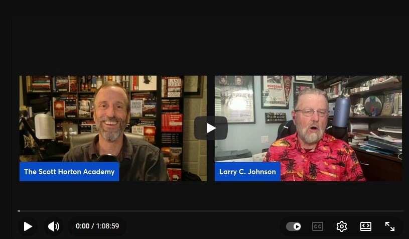 New episode of the Scott Horton Show: 
Ep. 6190 - Larry Johnson on DC’s Delusional Goals in Ukraine and Venezuela - 10/31/25