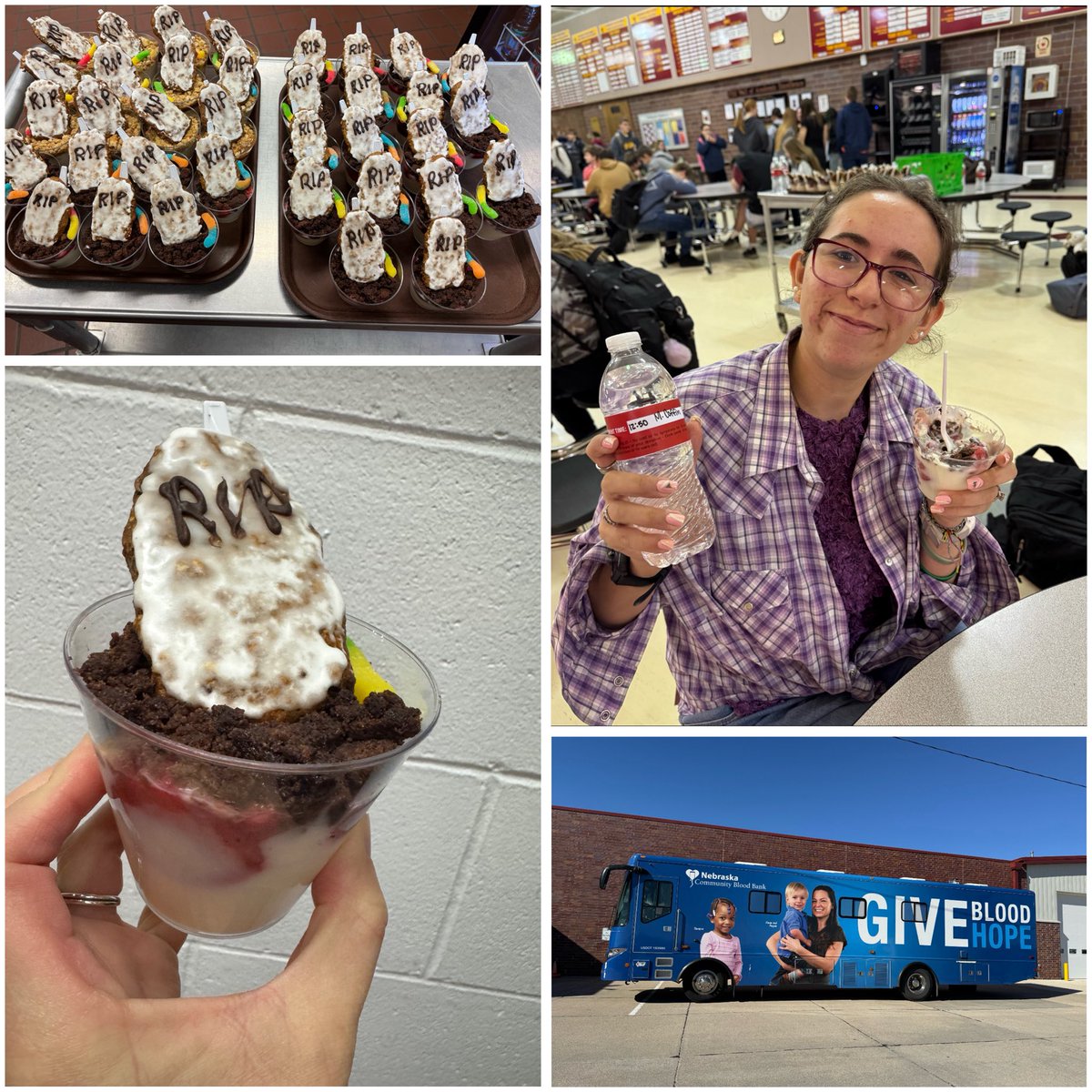 Fairbury NHS teamed up with the Nebraska Community Blood Bank to make a difference! 🩸 Thank you to everyone who rolled up a sleeve to help save lives. Your generosity means the world to us!!❤️ #FairburyNHS #NEbloodbank <a href="/NEBloodBank/">Nebraska Community Blood Bank</a>