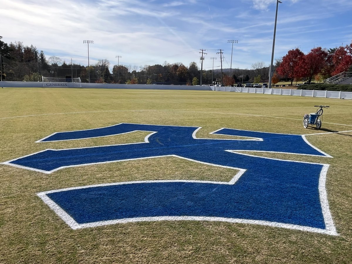 TurfGenerals's tweet photo. @odacathletics Semifinal play tonight for @WLUWSoccer &amp; @WLUmenssoccer . It’s that time of year! Field has taken a beating, but still doing ok and is playable. @VirginiaSFMA #turfgenerals https://t.co/folMydDnWY