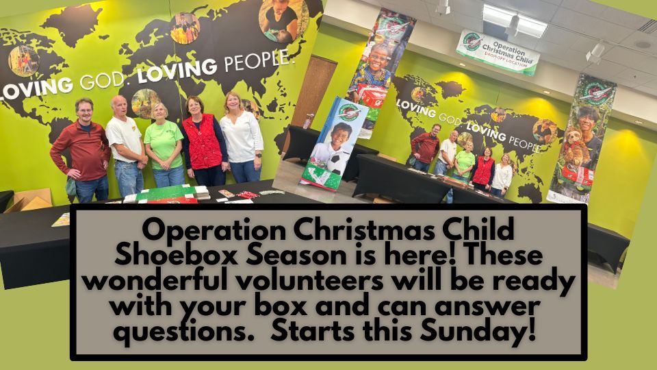 onlinecfc's tweet image. Come by the table this Sunday or next to pick up your shoebox!!!!
