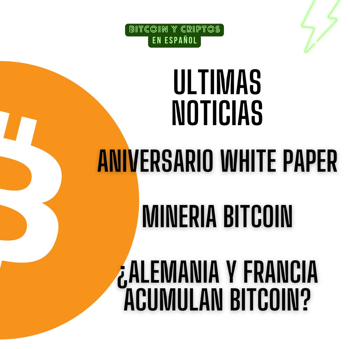 166. Últimas noticias #Bitcoin 
YouTube: youtu.be/eCKVZgCVISQ 
Podcast: tinyurl.com/2kancsv3