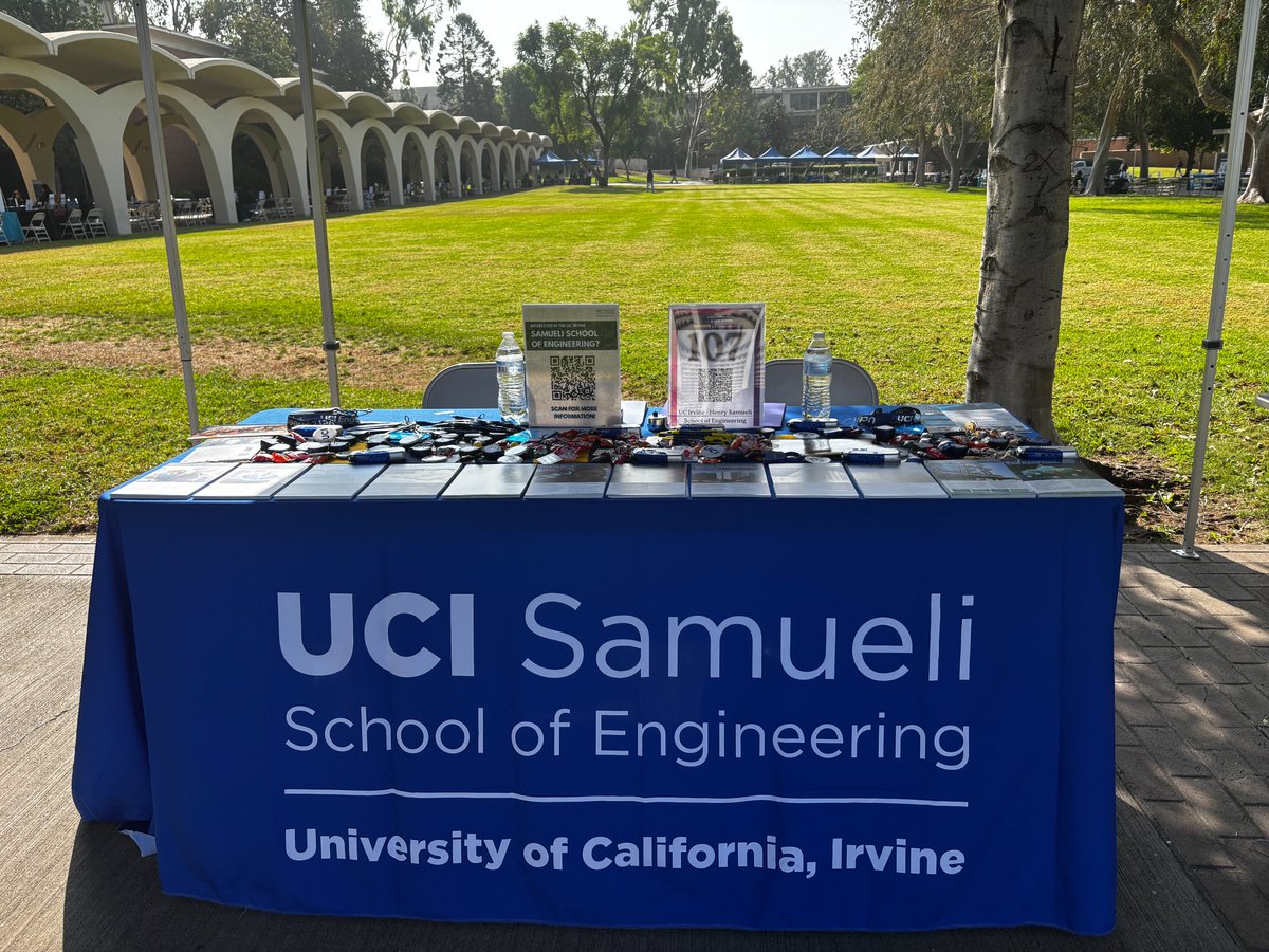 ucimecps's tweet photo. Great day at @UCRiverside  connecting with future grad students! 🎓💬 Thank you to everyone who stopped by. 
Tomorrow we’ll be at @UCIrvine, come say hi! 💙

#MECPS #UCIrvine #UCRiverside #GradFair #GraduateSchool #Engineering #STEM #IoT #EmbeddedSystems https://t.co/hTlHgNnxt6